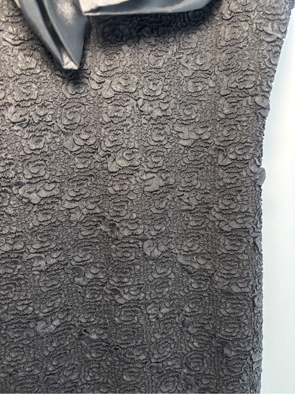 Elliatt Paloma Satin Ruffle & Floral Jacquard Cocktail Minidress Medium - Picture 15 of 16